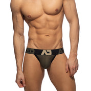 Addicted Naked Feeling Jockstrap Khaki AD1361