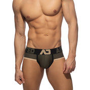 Addicted Naked Feeling Brief Khaki AD1358
