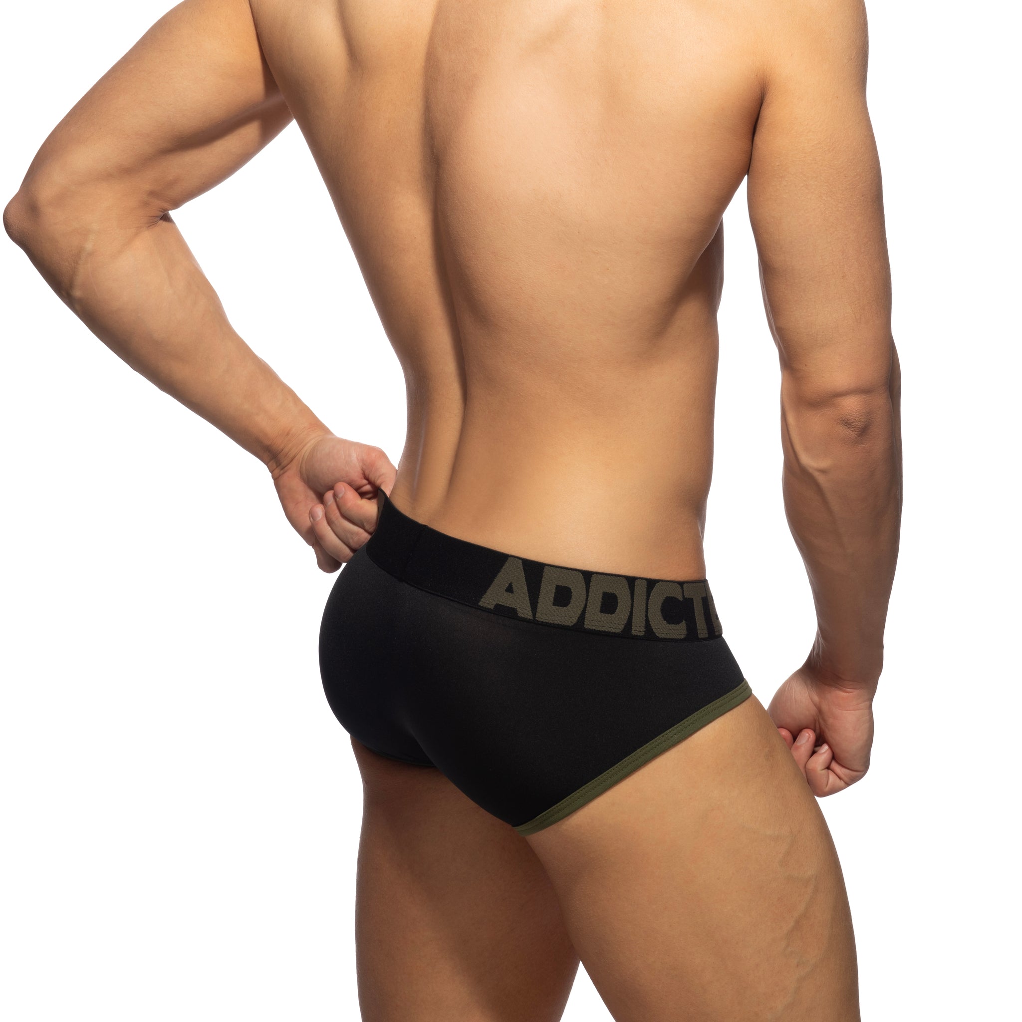 Addicted Naked Feeling Brief Black AD1358