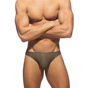 Addicted Reptile Bikini Brief Khaki ADP09