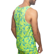 Addicted Calatheas Tank Top Neon Yellow AD1365