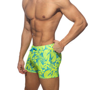 Addicted Calatheas Shorts Neon Yellow AD1366