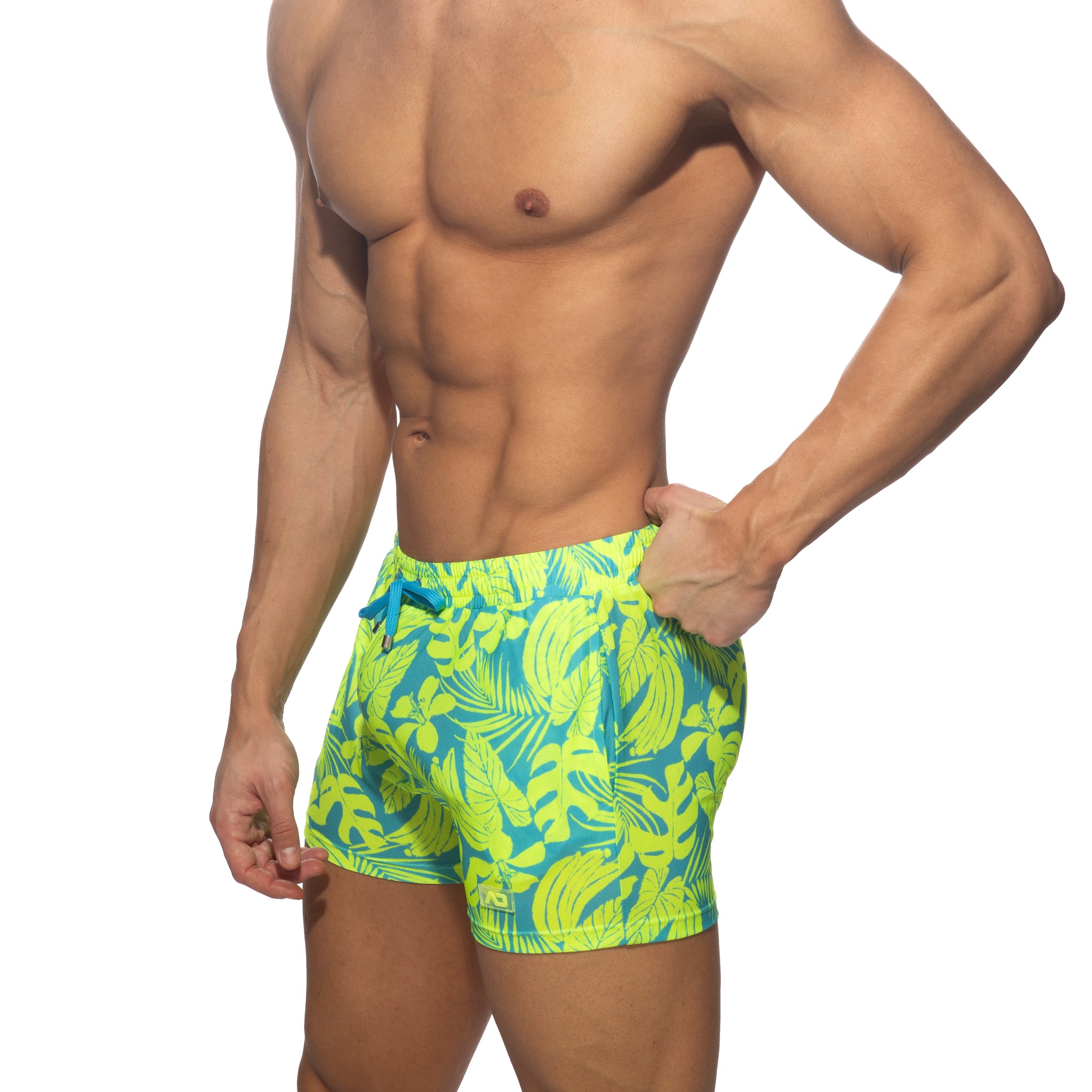 Addicted Calatheas Shorts Neon Yellow AD1366