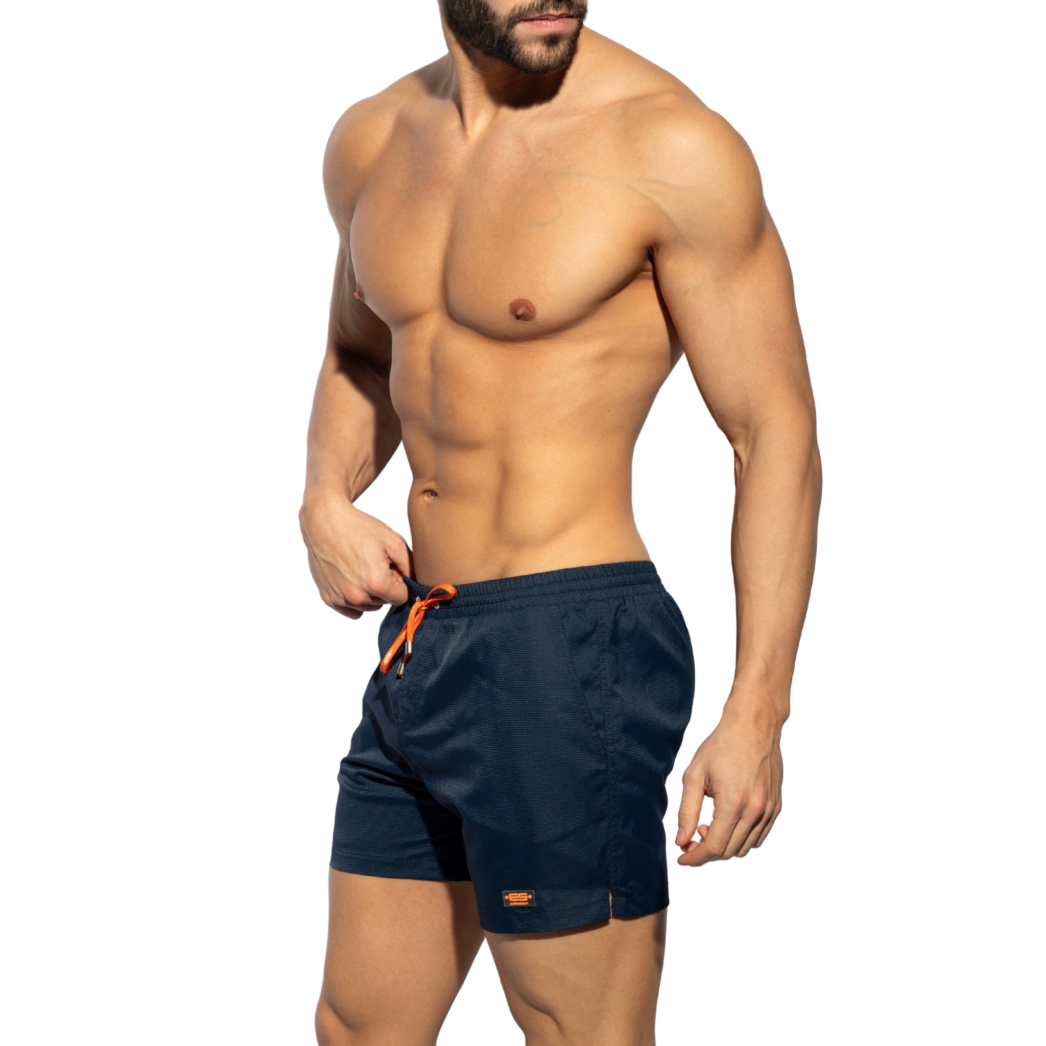 ES Collection Pique Plain Broadshorts Navy 2506