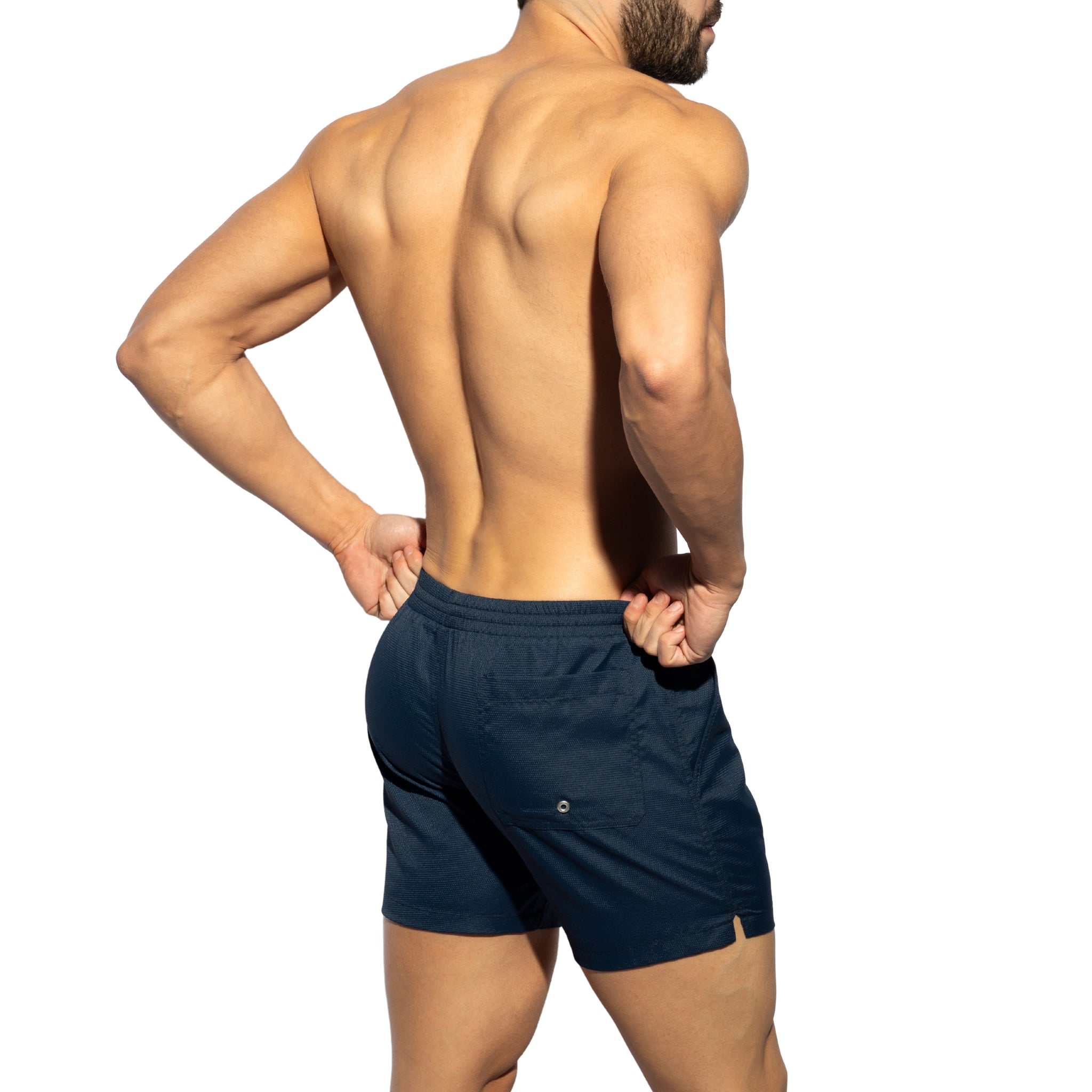 ES Collection Pique Plain Broadshorts Navy 2506