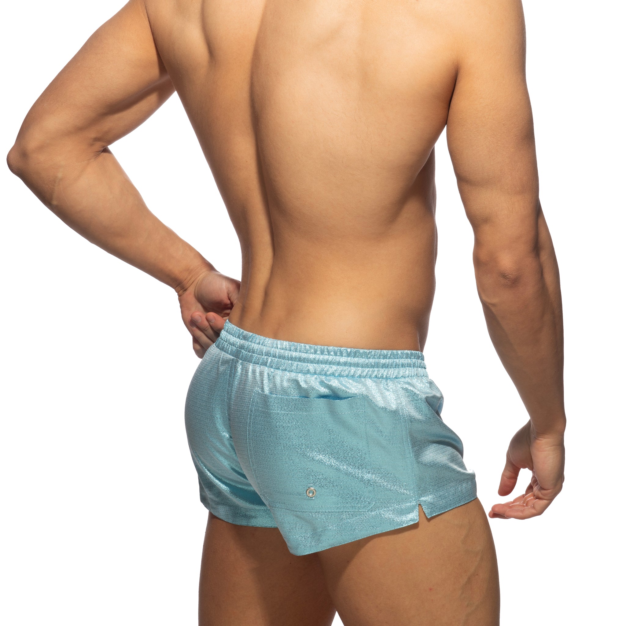 Addicted Party Swim Shorts Turquoise ADS354