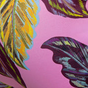 Addicted Maple Leaves Swim Brief Pink ADS368