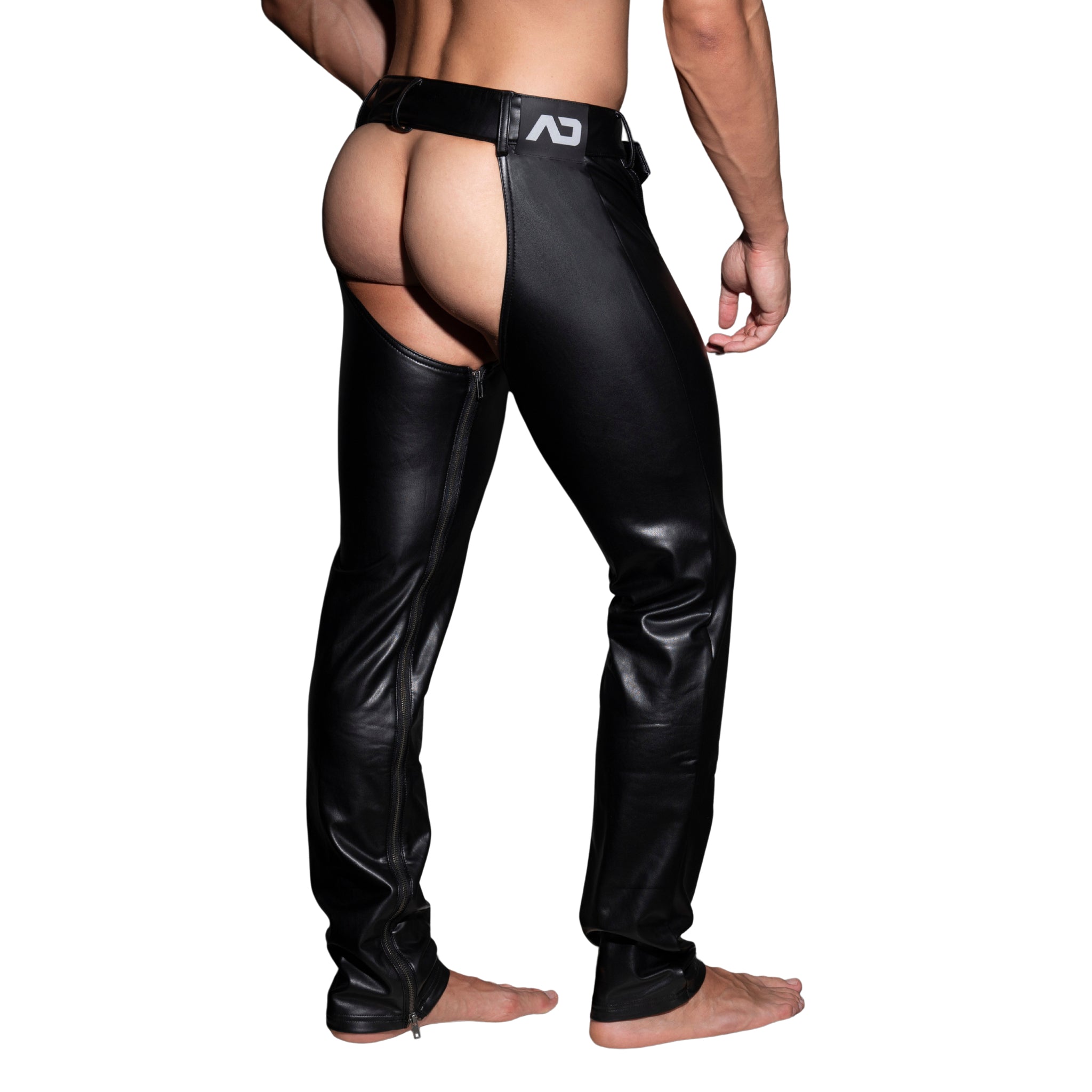 AD Fetish Chaps Pants Black ADF182