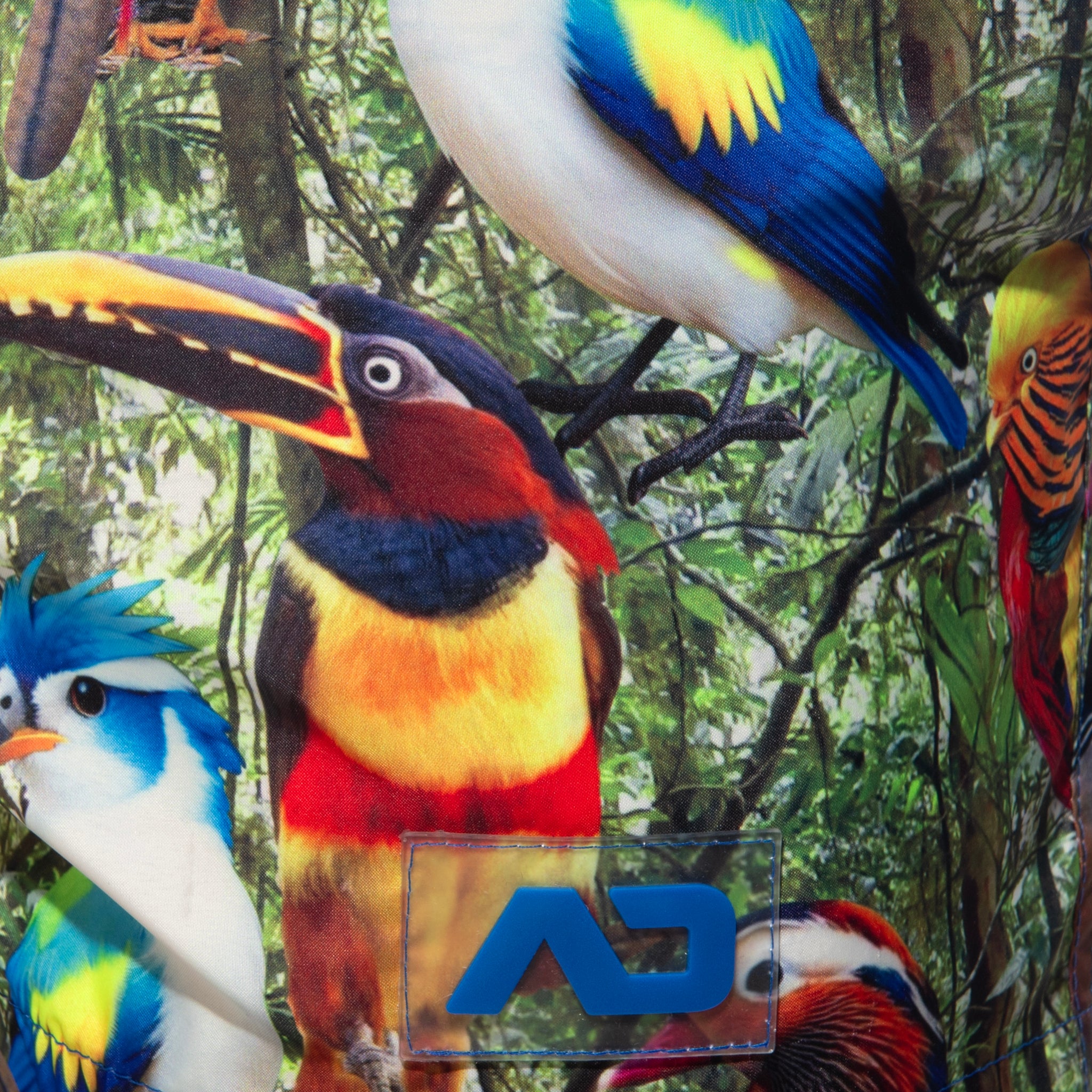 Addicted Exotic Birds Swim Shorts Black ADS355