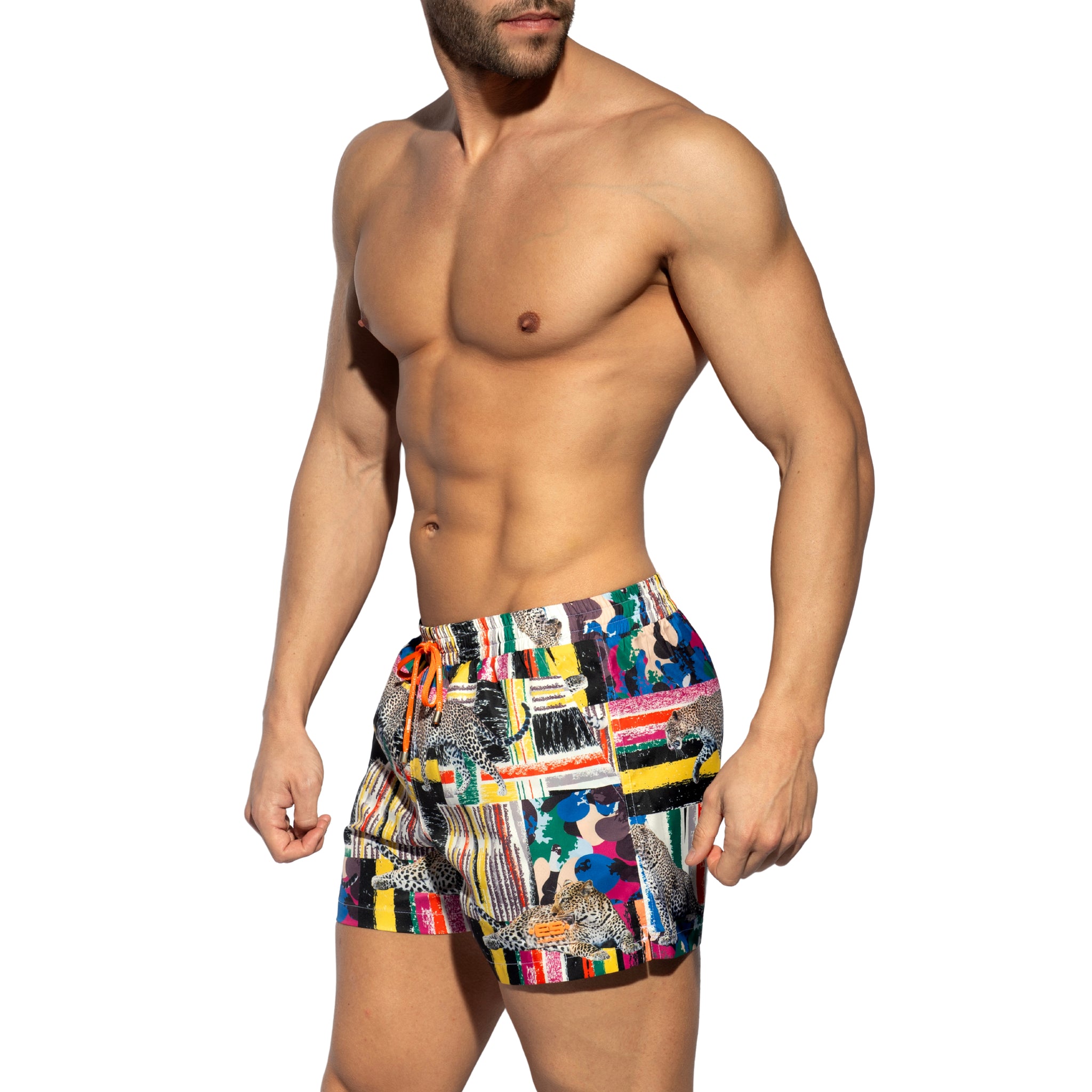 ES Collection Wild West Swim Shorts Black 2510