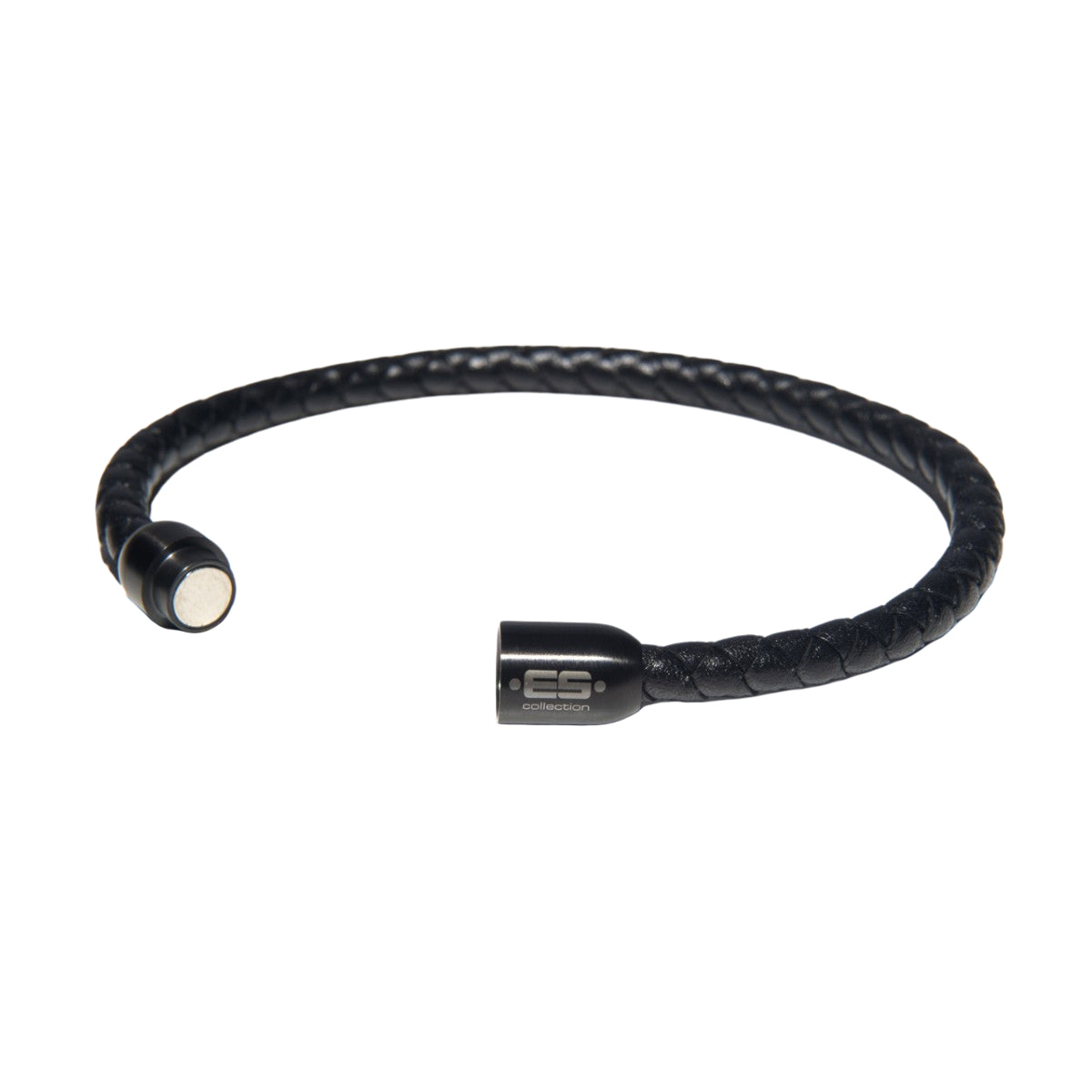 ES Collection Single Braid Bracelet Black AC184