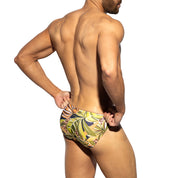 ES Collection Seychelles Swim Bikini Brief Khaki 2516