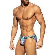 ES Collection Seychelles Swim Bikini Brief Violet 2516