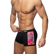 Addicted Hydrangea Swim Trunk Black ADS365