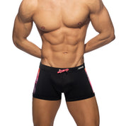 Addicted Hydrangea Swim Trunk Black ADS365