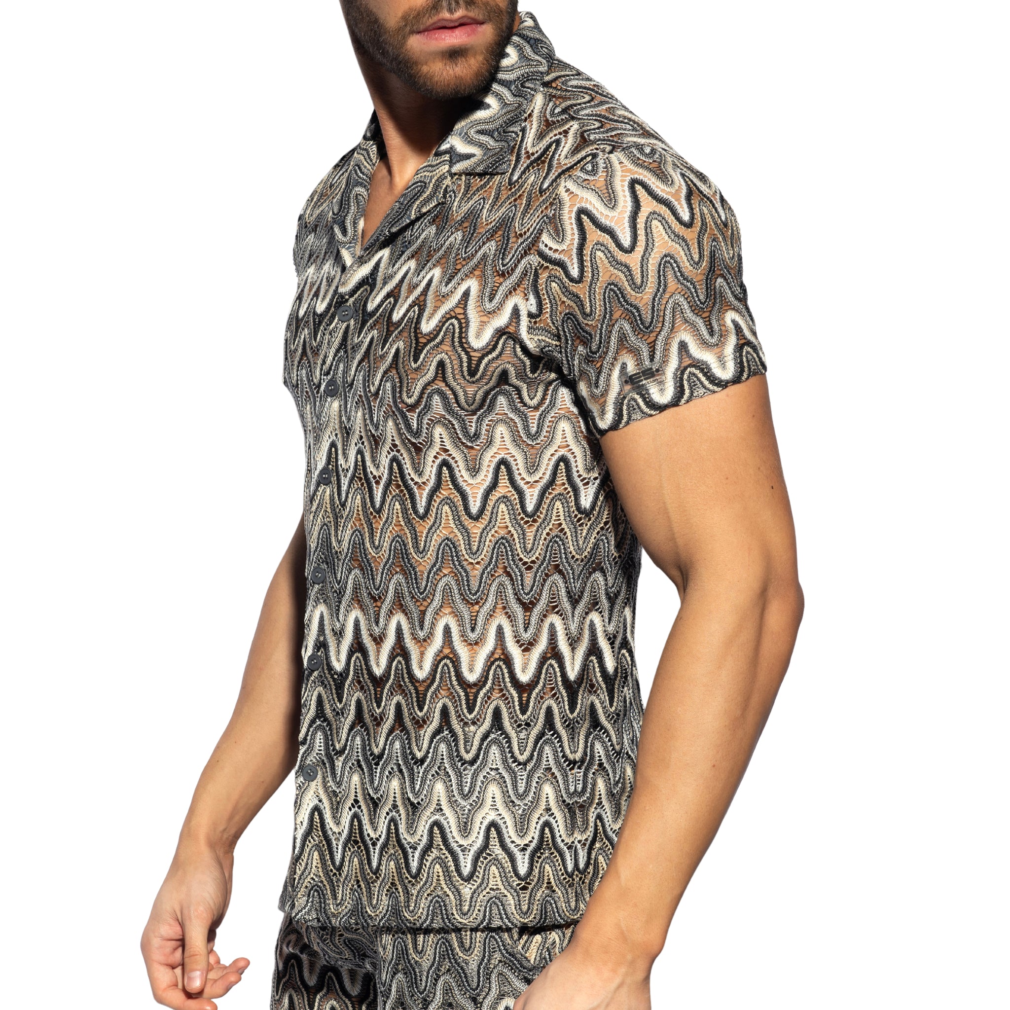 ES Collection Adana Shirt Brown SHT028