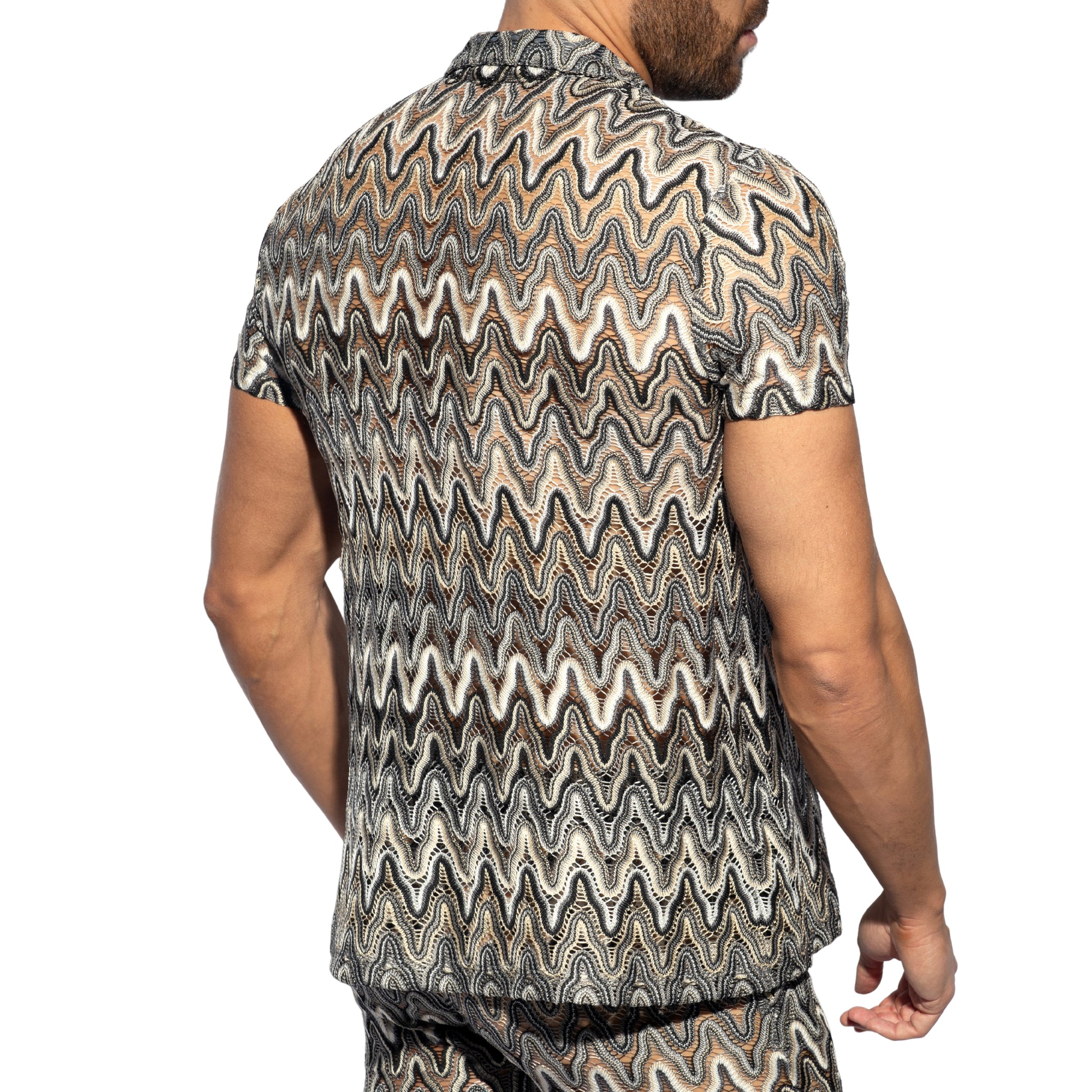 ES Collection Adana Shirt Brown SHT028