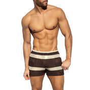 ES Collection Crochet Choco Shorts Brown SP344