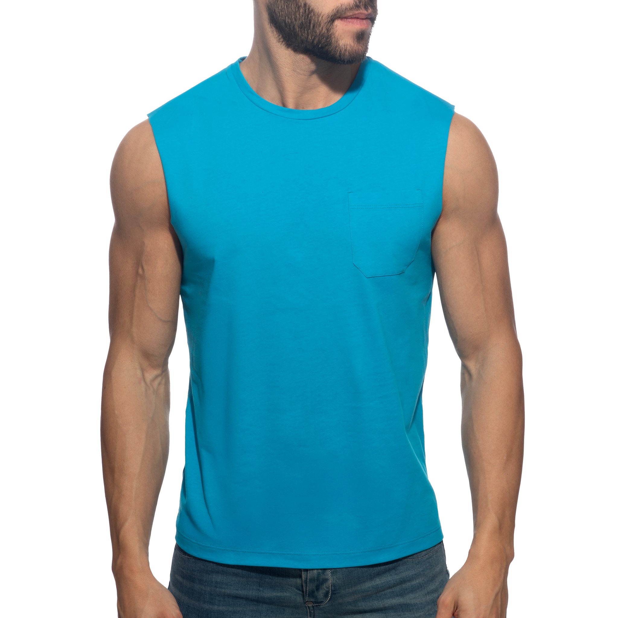 Addicted Basic Tank Top Turquoise AD531