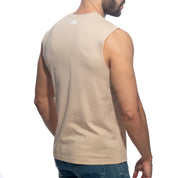 Addicted Basic Tank Top Beige AD531