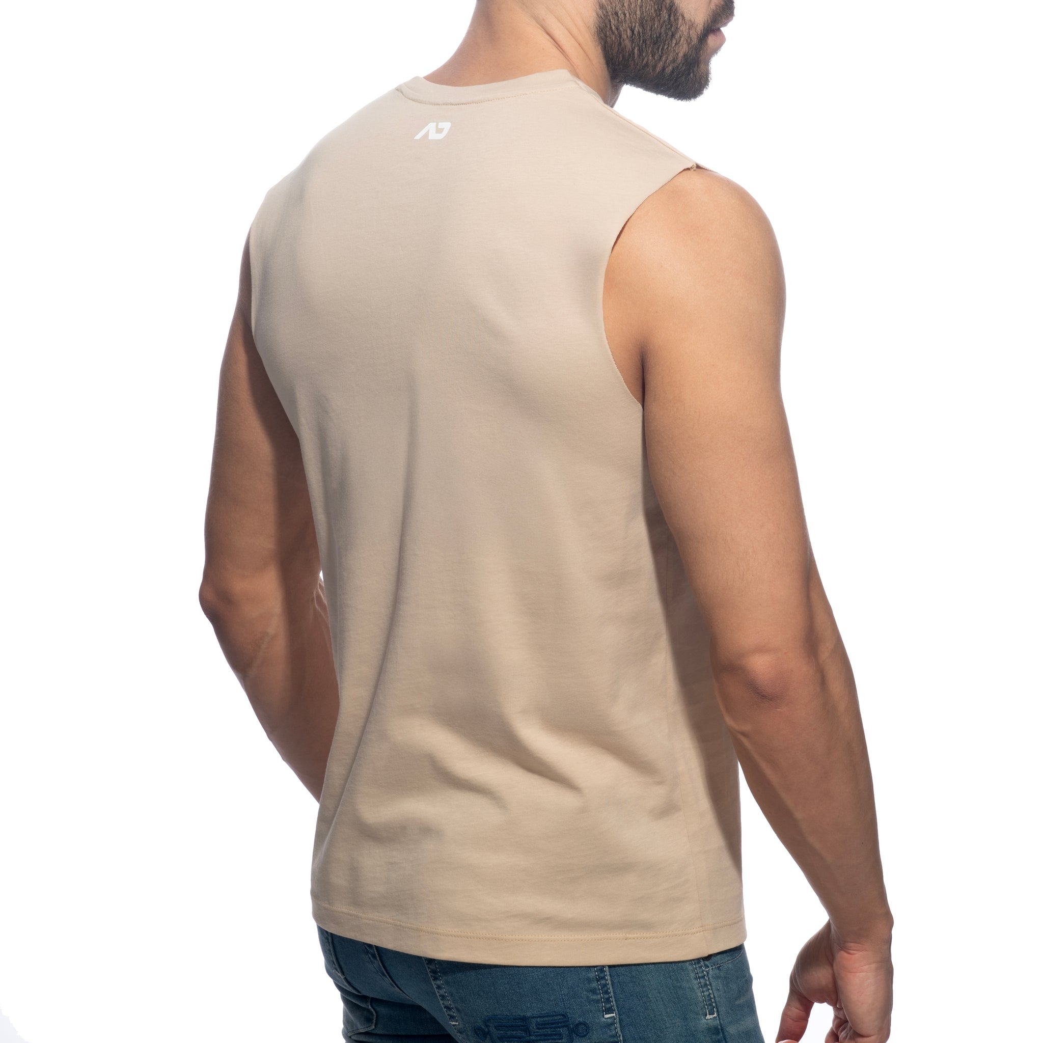 Addicted Basic Tank Top Beige AD531