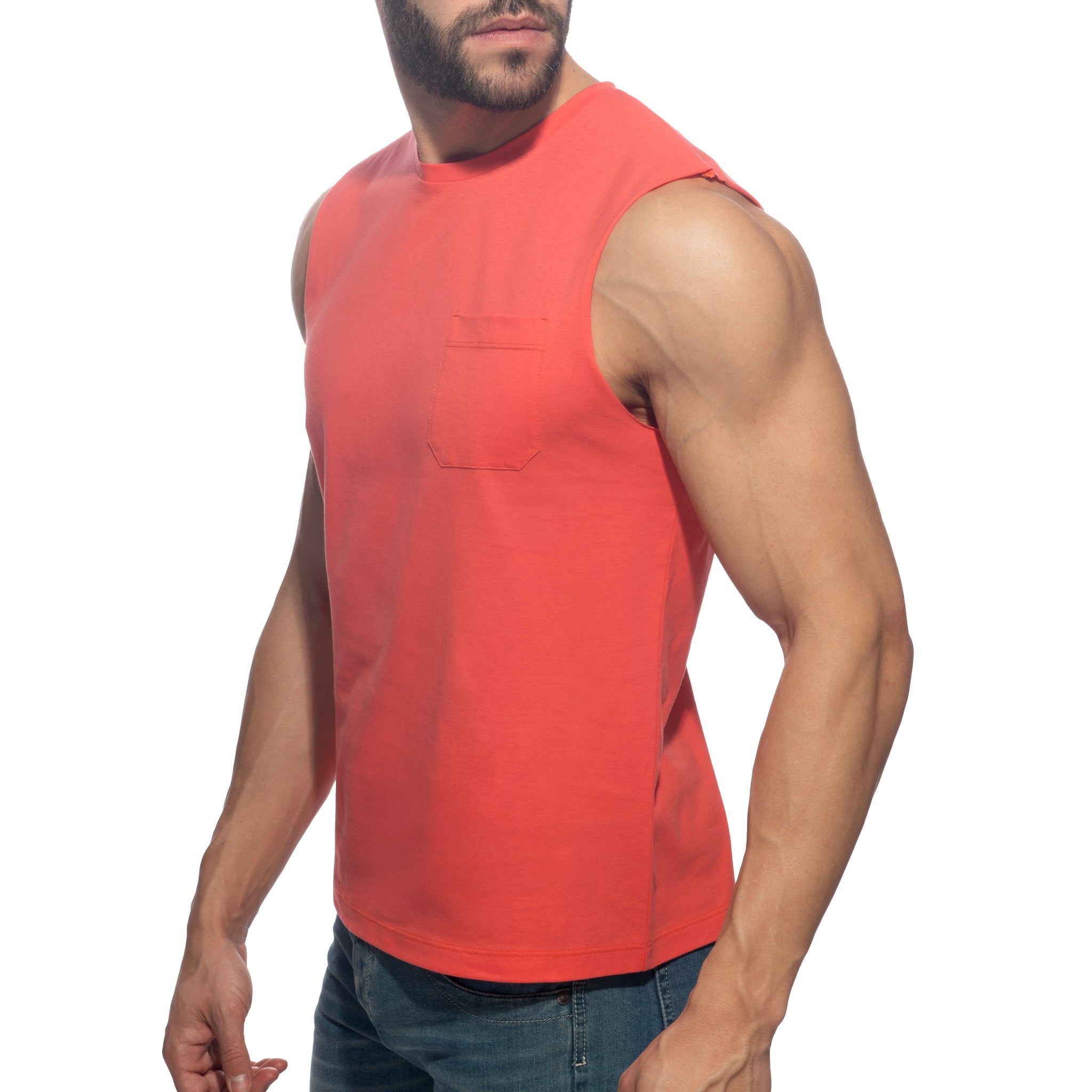 Addicted Basic Tank Top Coral AD531