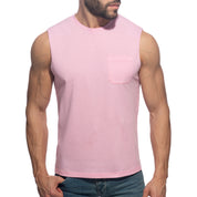 Addicted Basic Tank Top Baby Pink AD531