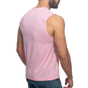 Addicted Basic Tank Top Baby Pink AD531
