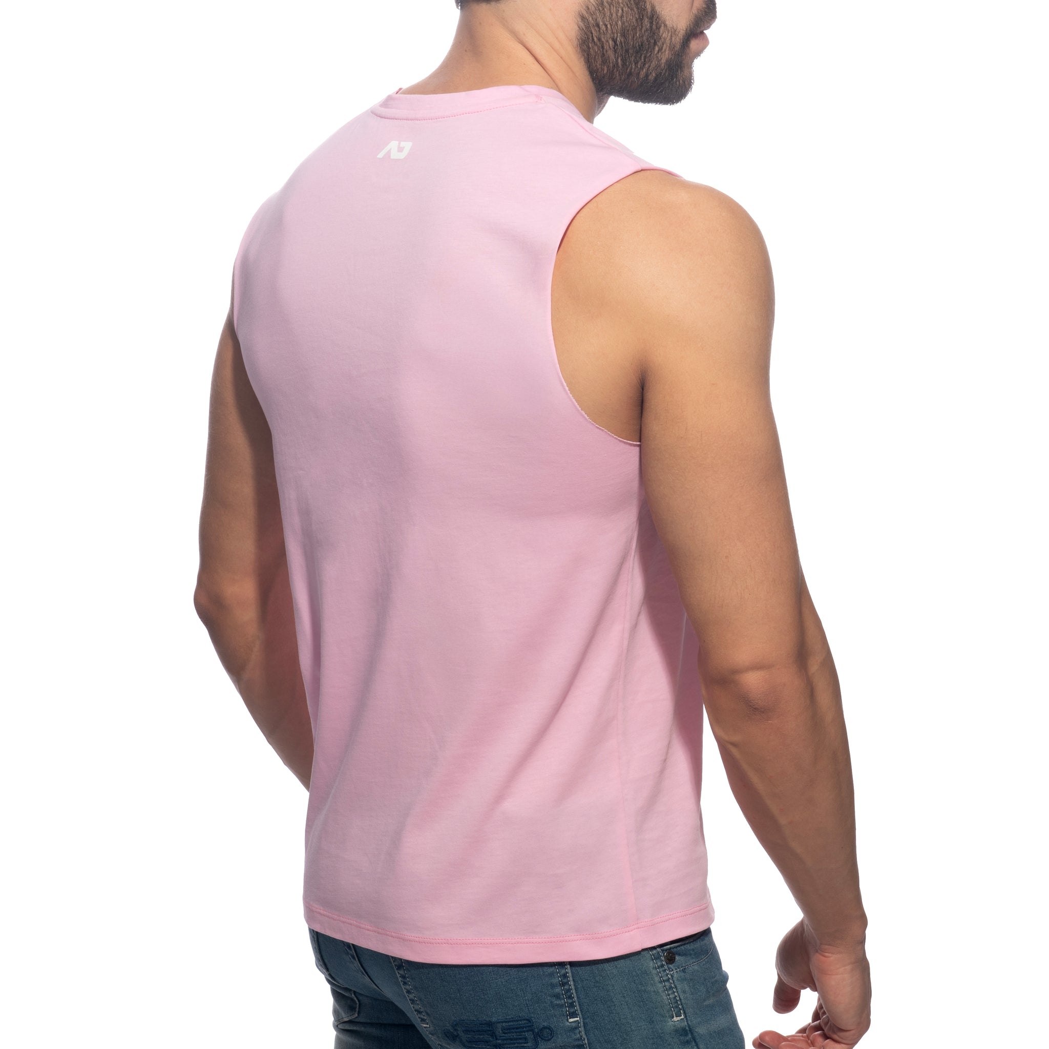 Addicted Basic Tank Top Baby Pink AD531