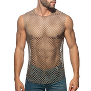 Addicted Flamboyant Tank Top Black ADP11