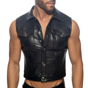 AD Fetish Fetish Rub Vest Black ADF212
