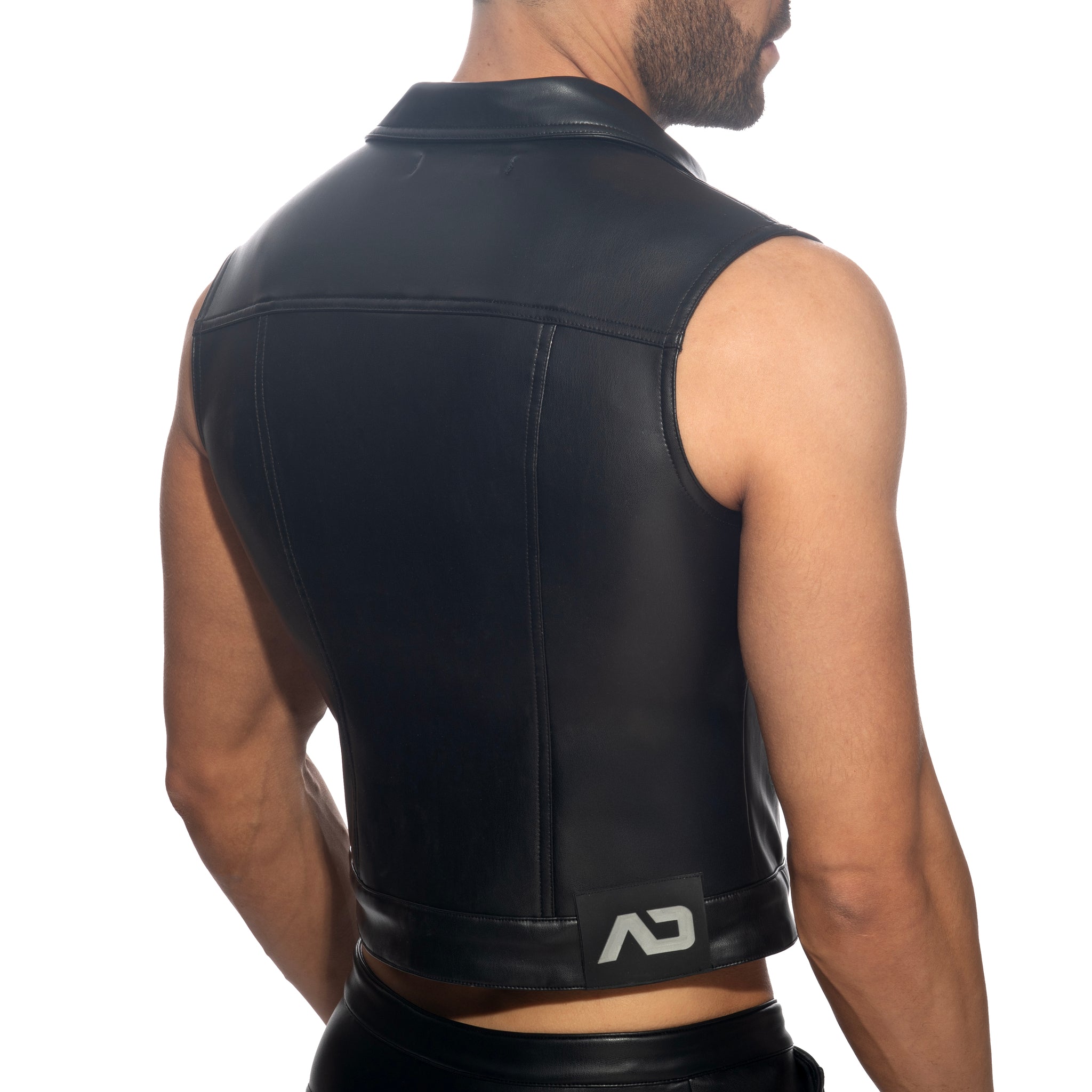 AD Fetish Fetish Rub Vest Black ADF212