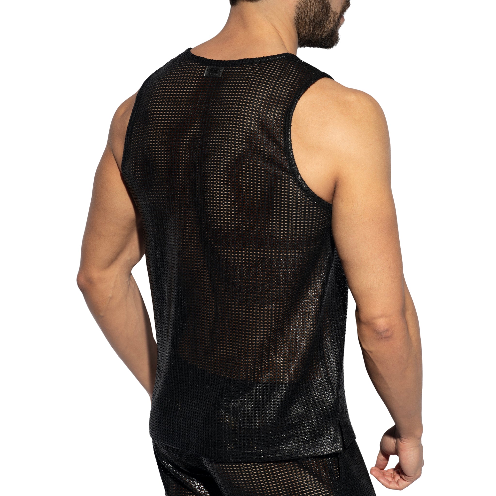 ES Collection Wysiwyg U-Neck Tanktop Black TS347