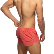 Addicted Jeans Rocky Swim Shorts Red ADS356