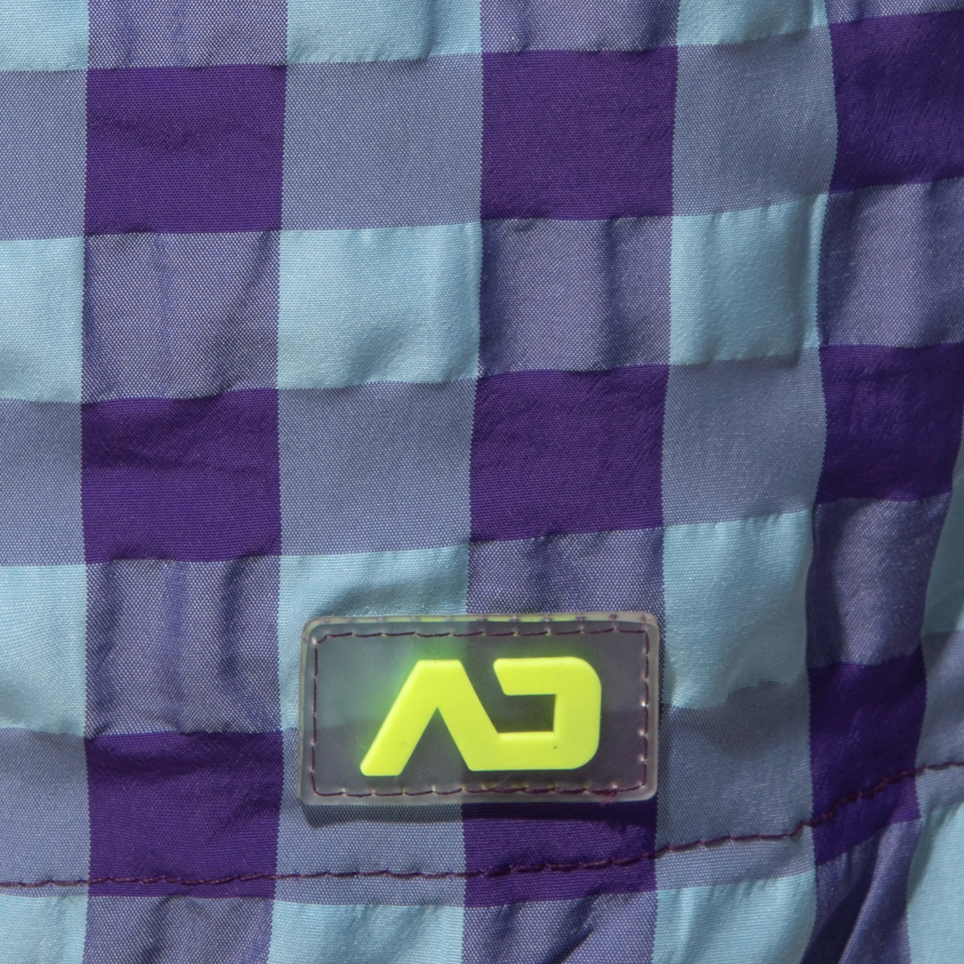 Addicted Flashy Squares Swim Shorts Violet ADS350