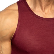ES Collection Flame Tank Top Aubergine TS284