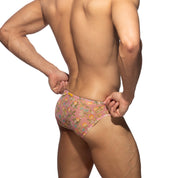 Addicted Lemon Garden Bikini Brief Pink AD1371