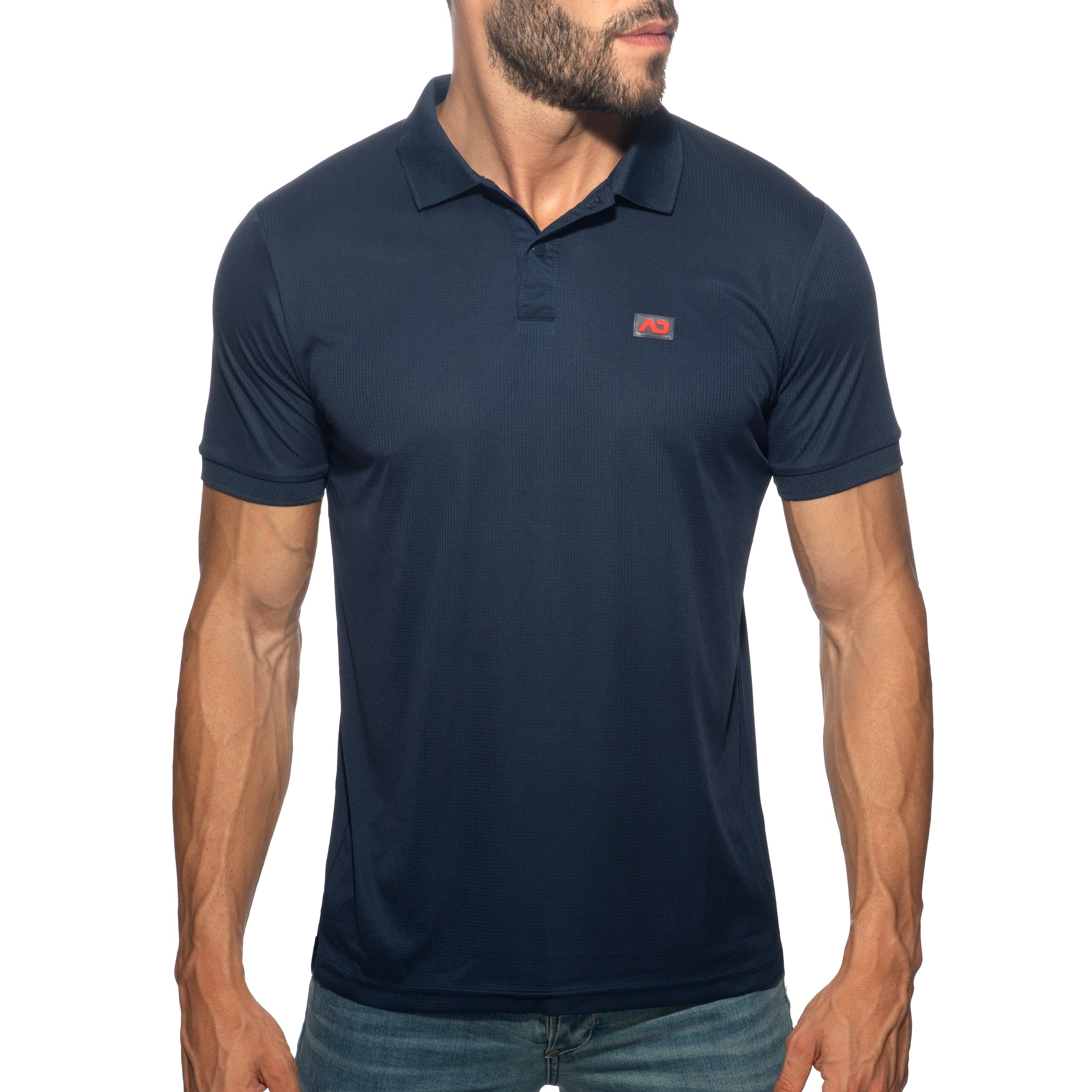Addicted Veloz Dry Polo Shirt Navy AD1375
