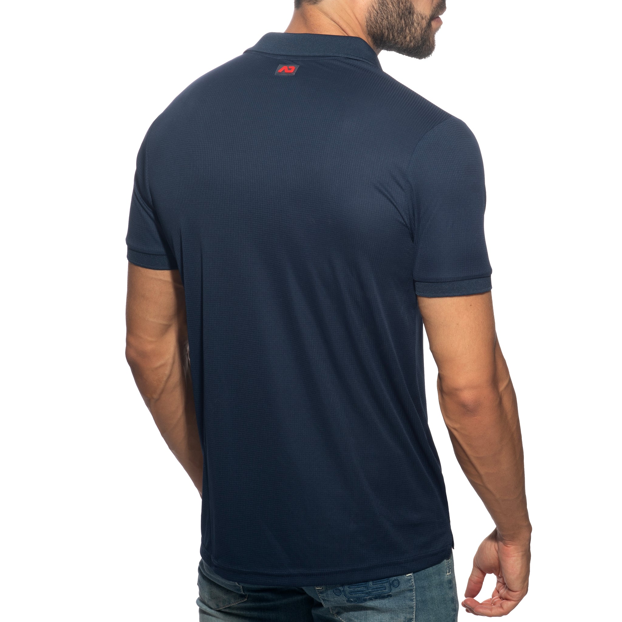 Addicted Veloz Dry Polo Shirt Navy AD1375