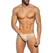 ES Collection Raw Crochet Thong Beige 2520