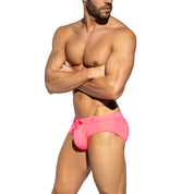 ES Collection Basic Sportive Swim Brief Neon Pink 2517