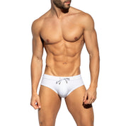 ES Collection Basic Sportive Swim Brief White 2517