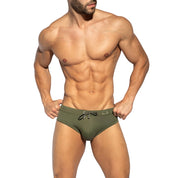 ES Collection Basic Sportive Swim Brief Khaki 2517