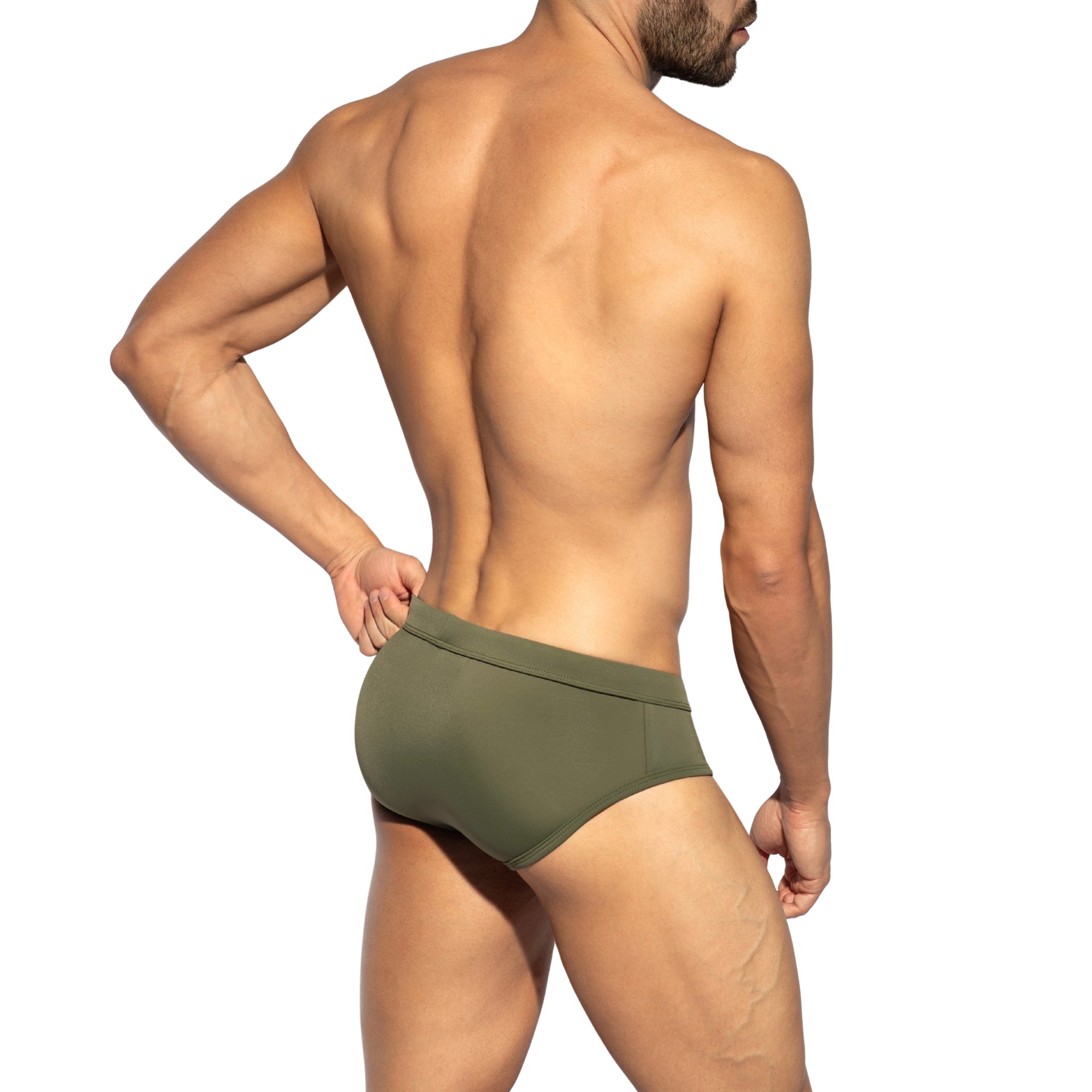ES Collection Basic Sportive Swim Brief Khaki 2517
