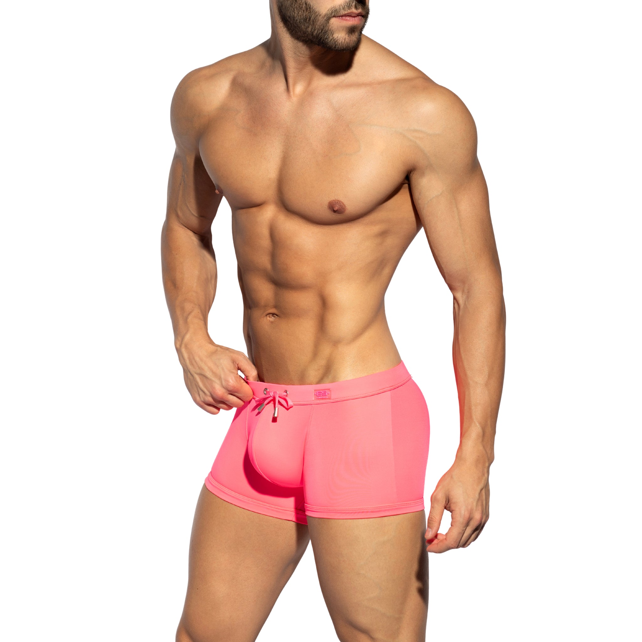 ES Collection Basic Sportive Swim Trunk Neon Pink 2518