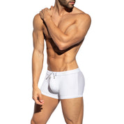 ES Collection Basic Sportive Swim Trunk White 2518