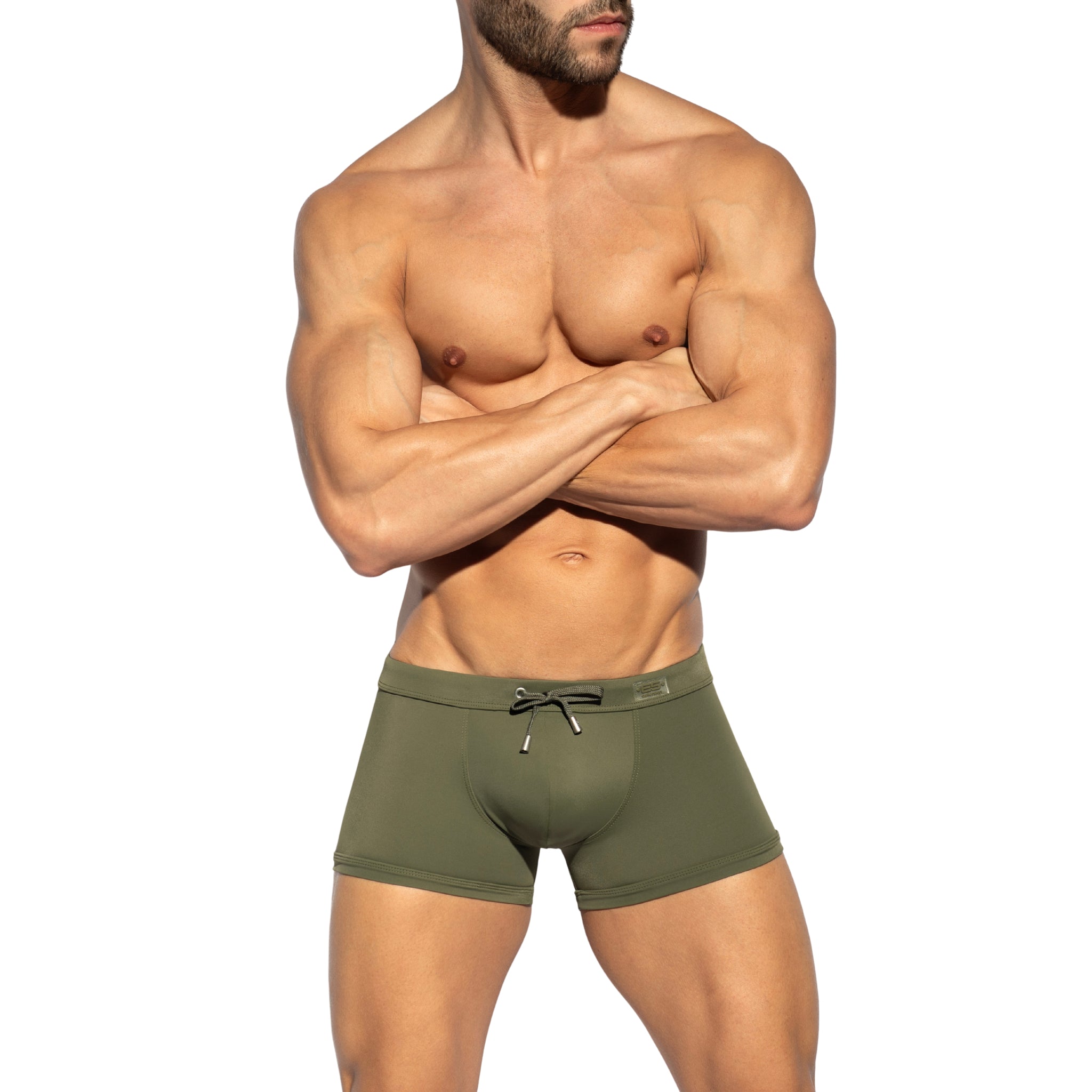 ES Collection Basic Sportive Swim Trunk Khaki 2518