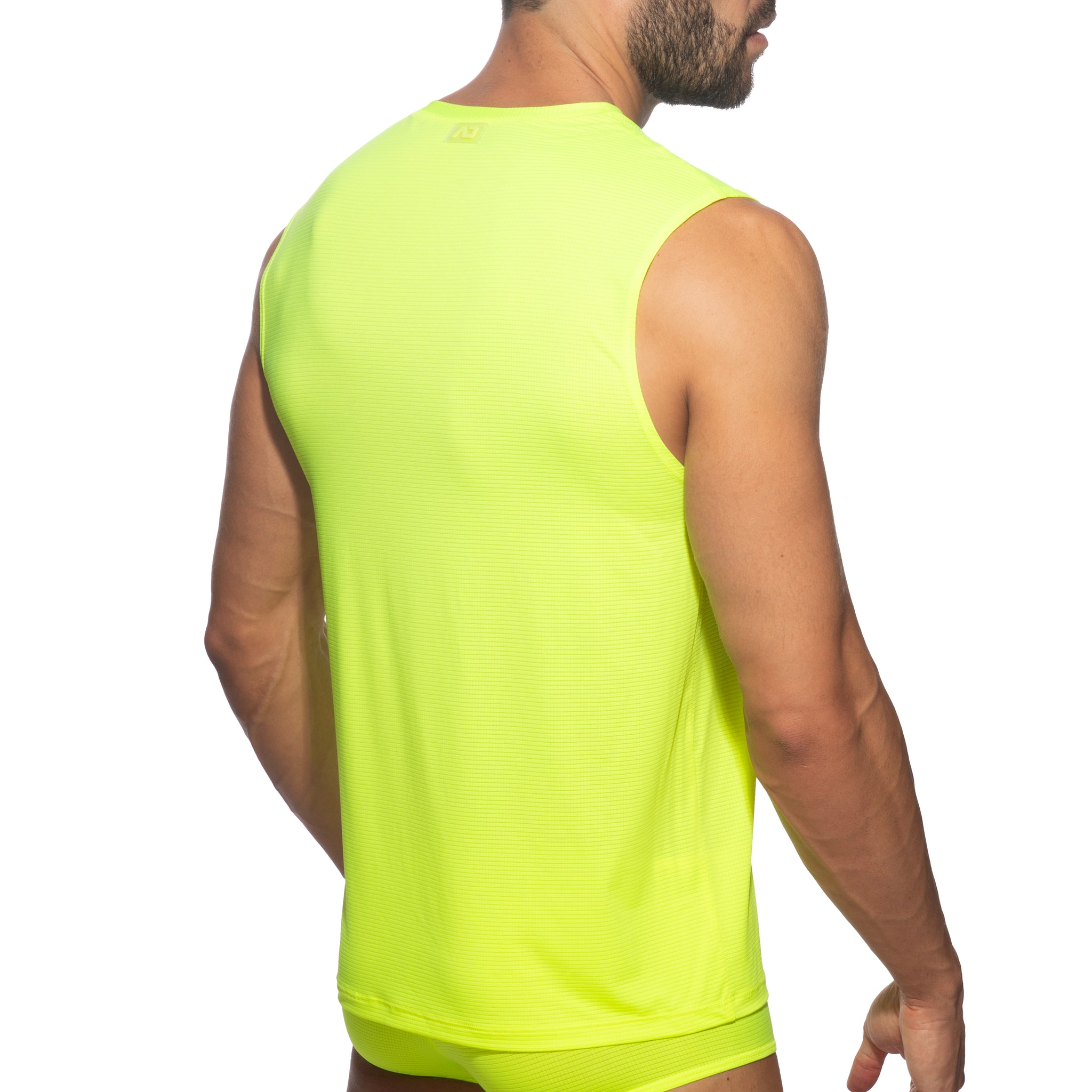 Addicted Veloz Dry Tank Top Neon Yellow AD1328