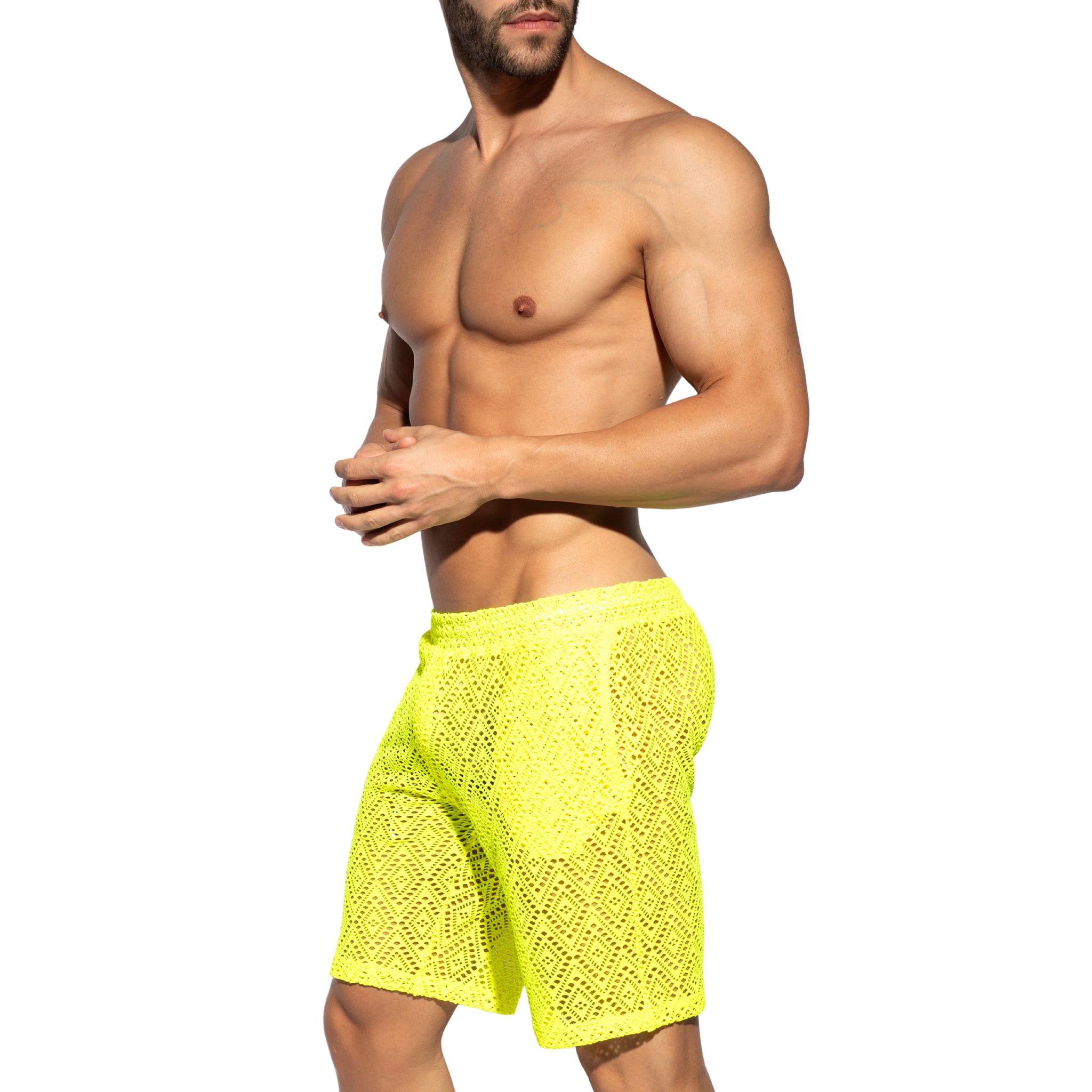 ES Collection Ibiza Retro Bermuda Neon Yellow SP330