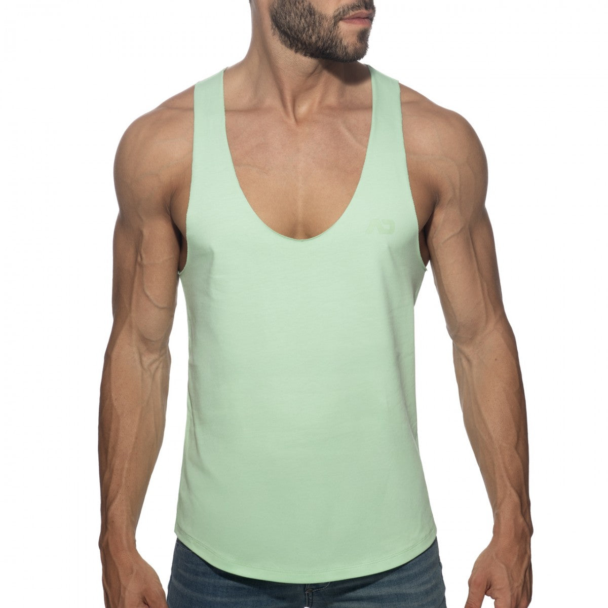 Addicted Basic Gym Tank Top Green AD2249